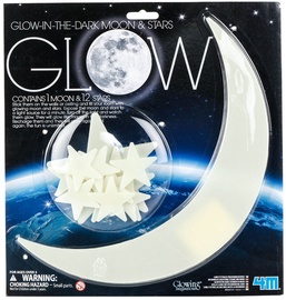 Dekorēšanas komplekts 4M Glow Moon & Stars 5215