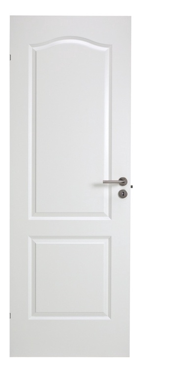 Полотно межкомнатной двери Swedoor 00/2B, универсальная, белый, 210 x 80 x 3 см