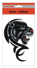 Наклейка на машину Avisa Head Of The Puma, 12 см x 18 см