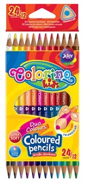 Цветные карандаши Patio Colorino Kids Duo Coloured Pencils 33046PTR
