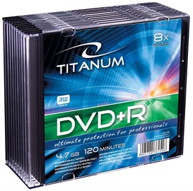 Esperanza 1079 Titanum DVD+R 8x 4.7GB Slim Jewel Case 10pcs