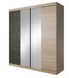 Idzczak Meble Wenecja Wardrobe Sonoma Oak/Black Pine