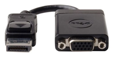 Adapteris Dell DisplayPort to VGA Display port 1.2, VGA, juoda