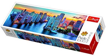 Puzle Trefl Panorama Miami After Dark 29027, 1000 gab.