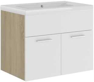 Шкаф для раковины VLX 3070825, коричневый, 38.5 x 60 см x 46 см
