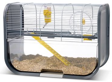 Savic Geneva Hamster Home Silver/Anthracite