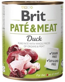 Влажный корм для собак Brit Pate & Meat, 0.8 кг