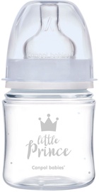 Bērnu pudelīte Canpol Babies Royal, 120 ml, 0 mēn.
