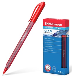 ErichKrause Ballpoint Pen U-18 Ultra Glide Technology Red