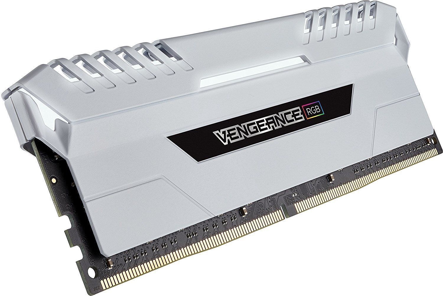 Operatyvioji atmintis RAM Corsair Vengeance RGB Pro White CMW32GX4M2C3000C15W DDR4 32 GB 3000 MHz Senukai.lt