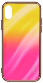 Evelatus Water Ripple Gradient Back Case For Xiaomi Redmi Note 8 Yellow-Pink