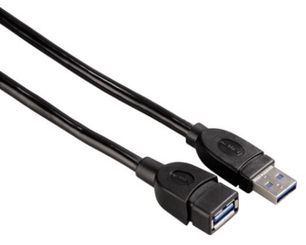 Hama Cable USB to USB Black 1.8m