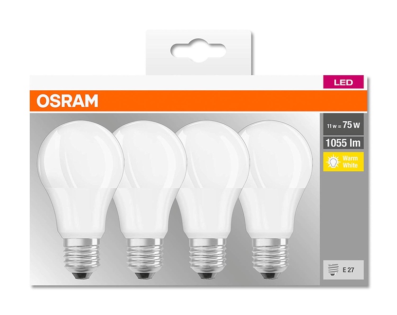 Лампочка Osram Сменная LED, белый, E27, 11 Вт, 1055 лм