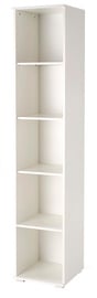 Riiul Halmar Lima SL-1, valge, 40x40x200 cm