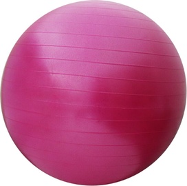 Гимнастический мяч SportVida Fitness, розовый, 650 мм