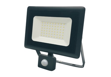 Prožektors Okko E011EI, 50 W, 4250 lm, 4000 °K, IP65, melna