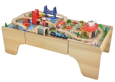 4IQ Fairytale City Wooden Game Table