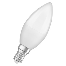 Spuldze Osram LED, B35, silti balta, E14, 5.5 W, 470 lm