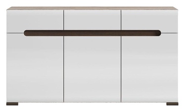 Black Red White Drawer Azteca S205-KOM3D3S/8/15 San Remo Oak White