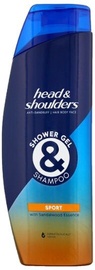 Dušigeel Head&Shoulders Shower Gel & Shampoo, 300 ml