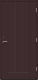 Входные двери Viljandi Cello Cello 02, правосторонняя, коричневый, 209 x 89 x 6.2 см