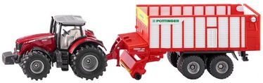 Siku Massey Ferguson Tractor With Poettinger Jumbo 1987