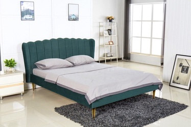 Halmar Bed Valverde 160 Dark Green