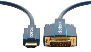 Clicktronic Adapter Cable HDMI To DVI 3m Blue