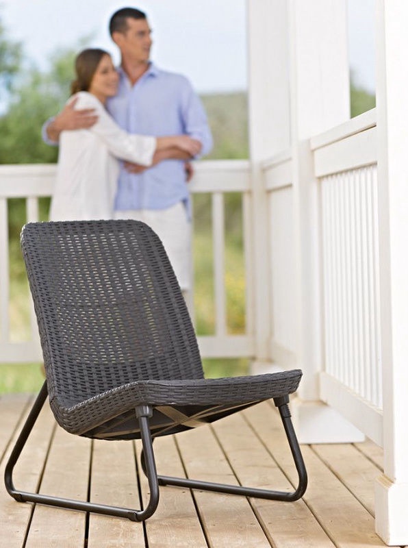 Välimööbli komplekt Keter Rio Patio Set of 2 seats, hall, 2 istekohta