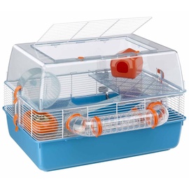 Клетка для грызунов VLX Duna Fun Blue, 550 мм x 470 мм x 375 мм