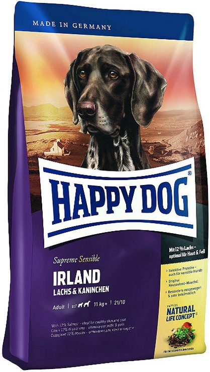 Sausas šunų maistas Happy Dog, žuvis/triušiena, 12.5 kg