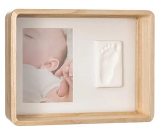 Комплект для создания отпечатков рук/ног Baby Art Deep Frame Natural Wood