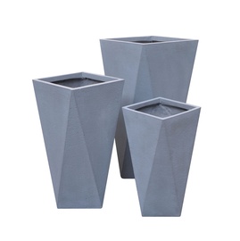 Puķu pods LT24406-3S, pelēka, Ø 300 mm
