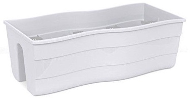 Puķu pods Form Plastic, balta, 270 mm x 300 mm