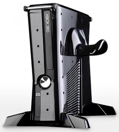 Calibur11 Base Vault 3D Armored Gaming Case Villain For Xbox 360 Slim Black