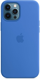 Apple iPhone 12 Pro Max Silicone Case with MagSafe Capri Blue