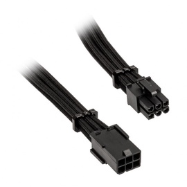 Pikendusjuhe BitFenix BFA-MAC-6PEG45KK-RP, must, 0.45 m