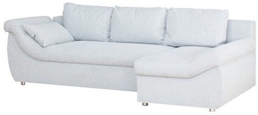 Stūra dīvāns Bodzio Rojal Light Grey, 258 x 145 x 73 cm