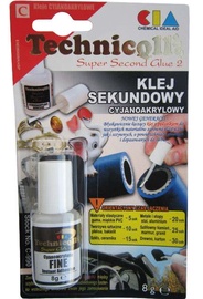 Technicqll Adhesive Second Glue with Brush 8g