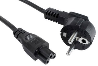 Akyga Power Cable Schuko / IEC C5 1.5m Black