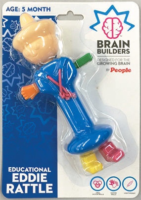 Barškutis Brain Builders, mėlynas