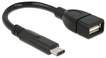 Juhe Delock Cable USB to USB Black 0.15 m