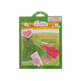 Žaislinės lėlės aprangos komplektas Lottie LT060