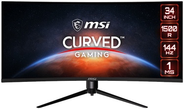 Monitor MSI Optix MAG342CQR, 34", 1 ms