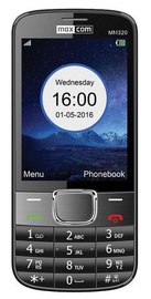 Mobilais telefons MaxCom MM320, melna, 8GB/16GB