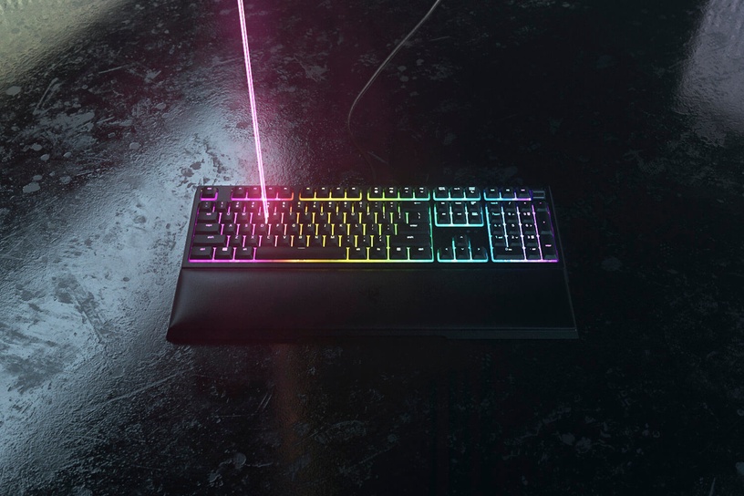 Клавиатура Razer Ornata V2 Ornata V2 Razer Hybrid Mecha-Membrane EN, черный