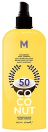Mediterraneo Sun Coconut Suntan Oil Dark Tanning SPF50 200ml