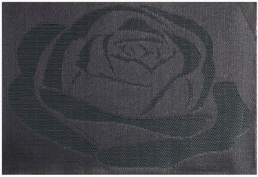 Home4you Textiline Table Mat Black Rose