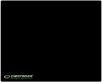 Коврик для мыши Esperanza, 24 см x 30 см x 0.3 см, черный/зеленый