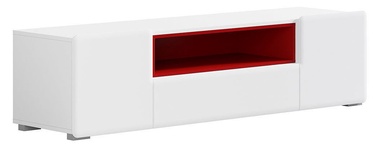 Black Red White Possi Air TV Cabinet White/Red